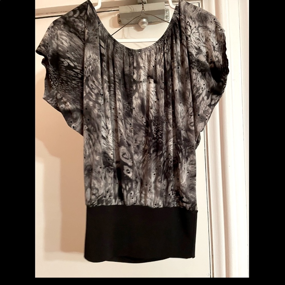 Silk dress top with Sequins